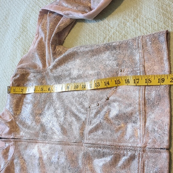Calispia ® Vintage Boho Faux snakeskin bomber jacket! - Picture 10 of 10